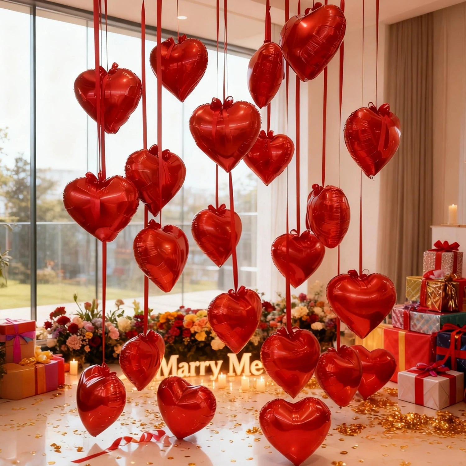 Joli Ballons « cœurs »