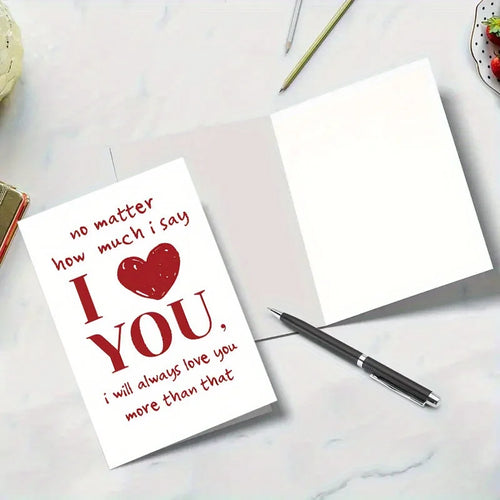 Joli carte "I Love You"