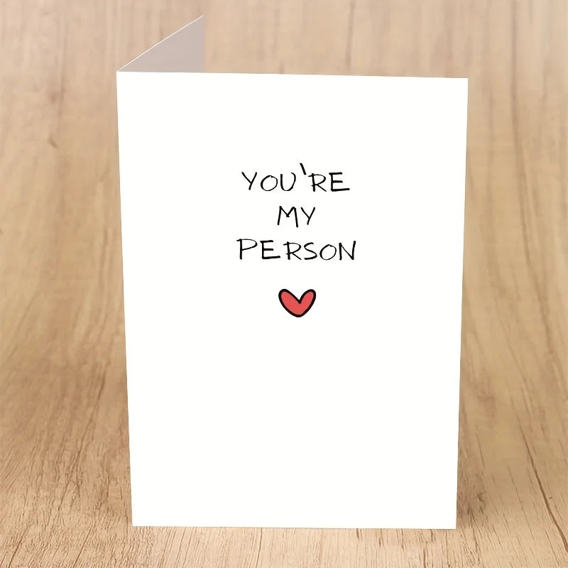 Joli carte « you’re my person »