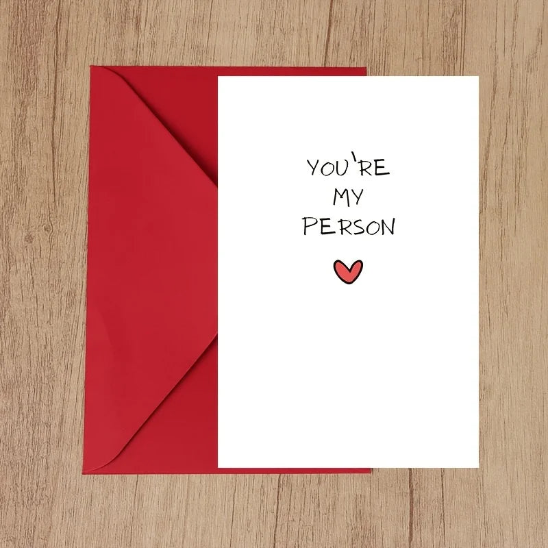 Joli carte « you’re my person »